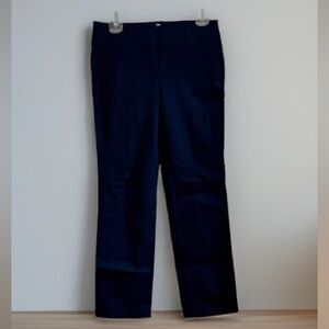 Ann Taylor Navy Straight Leg Pants
